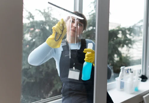 Nettoyage de vitres intérieures et extérieures à Sainte-Euphémie